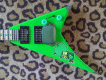 Electric Guitar Jackson flying v minion RR