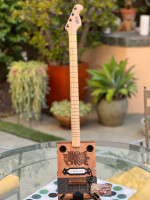 Eldridge 4-String Cigar Box Guitar - For Parts