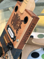 Eldridge 4-String Cigar Box Guitar - For Parts