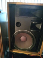 PEAVEY Studio Speakers 15" 3 way Tweeters by JBL ,Great Condition