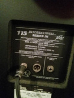 PEAVEY Studio Speakers 15" 3 way Tweeters by JBL ,Great Condition