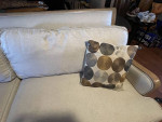 White/Beige Sofa