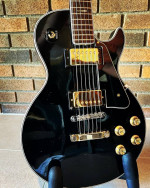 1970s Univox Les Paul Custom - Black Beauty