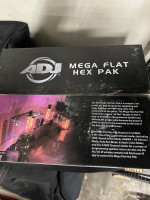 ADJ American DJ Mega Flat Hex Pak - NEW