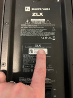 Electro Voice 15 inch ZLX-15-BT
