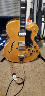 Guild x175b SP-II. TV Jones T-Armond, Flame Maple Special Edition