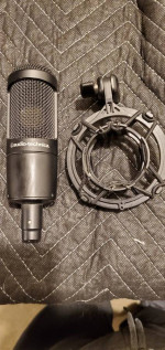 Audio Technica AT2035 Large Diaphragm Condenser Microphone