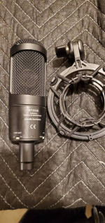 Audio Technica AT2035 Large Diaphragm Condenser Microphone