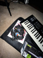 Piano W/ Microphone Music Equipment