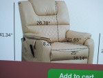 Edward Creation Titan Lift Chair new
