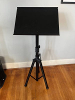 Music Stand - Speaker Stand - Adjustable - by Starument