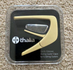 Thalia capo - gold with celtic wood inlay, first generation