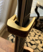 Thalia capo - gold with celtic wood inlay, first generation