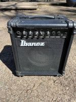 Ibanez soundgear bass with amp