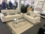 Sofa and loveseat set