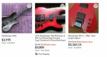 1985 Steinberger XM2 Bass Carbon Fiber Vintage Bass