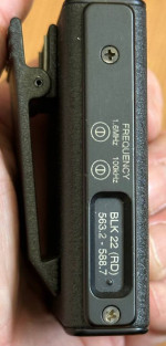 Lectrosonics 200 Series UM200C Lavalier Transmitter 563.2-588.7