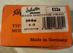 Bass Tuning Keys by Schaller, NEW