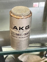 AKG D58E/200 Austria w/ XLR Pro Dynamic noise-canceling Microphone