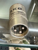 AKG D58E/200 Austria w/ XLR Pro Dynamic noise-canceling Microphone