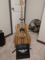 Left hand acoustic guitar