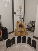 Left hand acoustic guitar