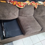Sofa tempur pedic mattress pullout bed couch