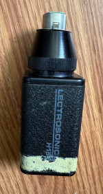 Lectrosonics DR185 and H187 vhf ratio diversity wireless microphone