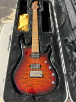 musicman JP15 Mint Tiger Eye Quilt