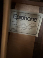 Vintage Epiphone Excellente Acoustic Electric Guitar
