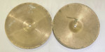Vintage 1950s/60s Zildjian 14" Hi-Hats Mismatched Pair