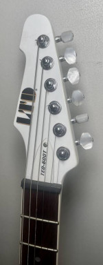 ESP LTD TED-600T Ted Aguilar Signature Snow White Electric Guitar 2018