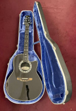 1996 Ovation 1867 Legend Acoustic/Electric Guitar - Black with OHSC