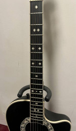 1996 Ovation 1867 Legend Acoustic/Electric Guitar - Black with OHSC