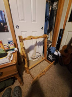 Custom maple guitar stand rack
