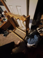 Custom maple guitar stand rack