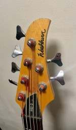 1993 Washburn MB-6 | 6 String Bass Guitar w/ Natural Wood Finish