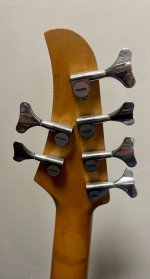 1993 Washburn MB-6 | 6 String Bass Guitar w/ Natural Wood Finish