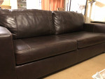 Leather sofa set