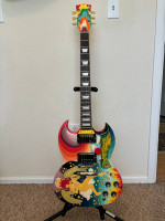 2019 Gibson SG 61 Standard Reissue The Fool Hand Painted Eric Clapton