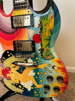 2019 Gibson SG 61 Standard Reissue The Fool Hand Painted Eric Clapton