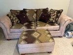 Living room set sofa, loveseat, ottoman, oversize chair
