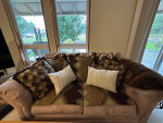Living room set sofa, loveseat, ottoman, oversize chair