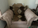 Living room set sofa, loveseat, ottoman, oversize chair
