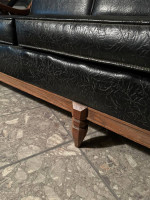 1950s Mid Century Spanish Revival Style 3-Seater Sofa For Sale