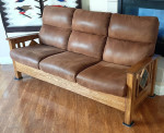 Mission Sofa and Chair