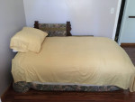 Antique Fainting Sofa/Bed and Chair
