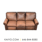 Leather Italia Arizona Collection Reclining Sofa (Was 4000)
