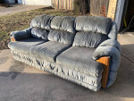 Grey couch sofa $40 OBO