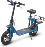 Blue Electric Scooter Bike for Adults Commuter around the area